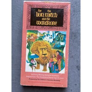 The lion, the witch and the wardrobe F.H.E. VHS 1991 CS Lewis, Narnia movie
